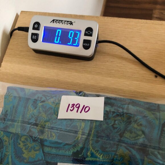 Chicos Jacket Womens 0 US 4 Green Blue Floral Silk Blend Button Asian Shimmer - Picture 9 of 9